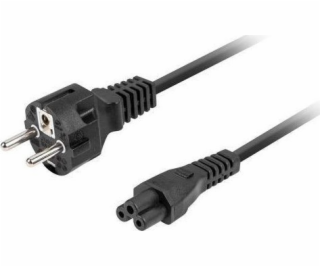 LANBERG Power cord CEE 7/7->IEC 320 C5 1.8m straight VDE