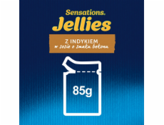 PURINA Felix Sensations Sauces Turkey - mokré krmivo pro kočky - 85 g