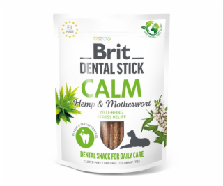 BRIT Dental Stick Calm Hemp & Materwort - pamlsek pro psy...