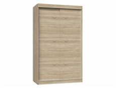 Topeshop IGA 120 SON C KPL bedroom wardrobe/closet 7 shelves 2 door(s) Sonoma oak