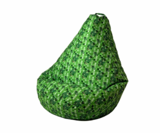 Sako bag pouffe Potisk hrušek Minecraft XXL 140 x 100 cm