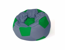 Sako taška pouffe Ball šedozelená L 80 cm