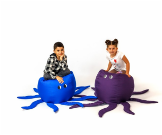 Octopus Sako taška pouffe fialová L 80 x 80 cm