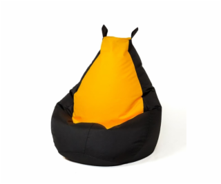 Sako taška pouffe Batman černo-žlutá XL 130 x 90 cm