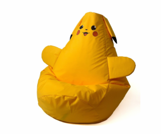 Pikachu žlutá Sako taška pouffe L 105 x 80 cm