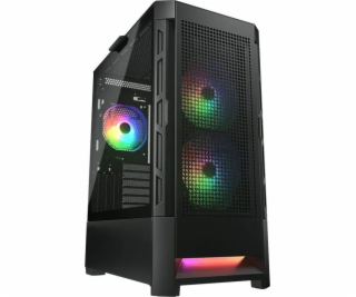 COUGAR PC skříň DUOFACE Pro Black Mid Tower Airflow Front...