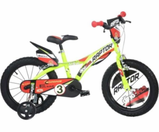 Dino bikes 616L Raptor žlutá 16  2022 dětské kolo