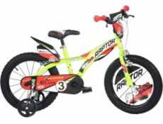 Dino bikes 616L Raptor žlutá 16  2022 dětské kolo