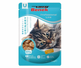 SUPER BENEK Urinary - mokré krmivo pro kočky - 100g