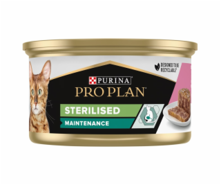 PURINA Pro Plan Sterilized Pate s lososem a tuňákem - mok...