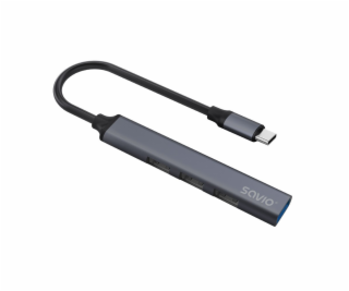 SAVIO AK-71 USB-C hub – 3 x USB-A 2.0 1 x USB-A 3.0 4 v 1...