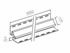 PLASTIKINE VIDINIO KAMPO JUOSTELE „SV-13“ BALTA