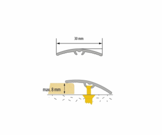 JUOST LW 30 PVC 0.9M PAPRAST ĄŽ(16)