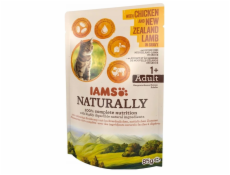 IAMS Naturally Adult with chicken and New Zealand lamb in gravy - wet cat food - 85g