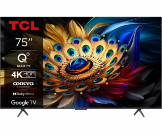 TCL C655 Smart QLED TV 75  4K (75C655)