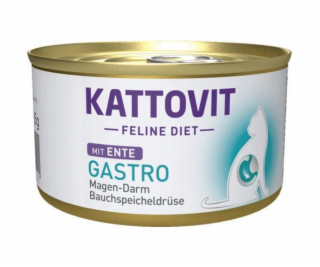 KATTOVIT Feline Diet Gastro Duck - mokré krmivo pro kočky...