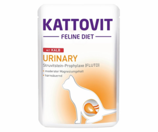 KATTOVIT URINARY Telecí maso 85g pro kočky