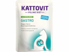 KATTOVIT Feline Diet Gastro Turecko s rýží - mokré krmivo pro kočky - 85g