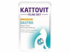 KATTOVIT Feline Diet Gastro Kuře s rýží - mokré krmivo pro kočky - 85g