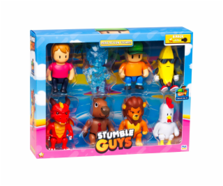 STUMBLE GUYS - MINI FIGURKI- DELUXE 8 FIGUREK VER.A