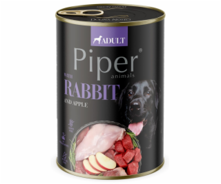 DOLINA NOTECI Piper Animals Rabbit and apple - wet dog fo...