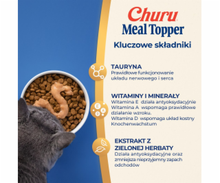 INABA Churu Meal Topper Tuna with scallop - cat treats - ...