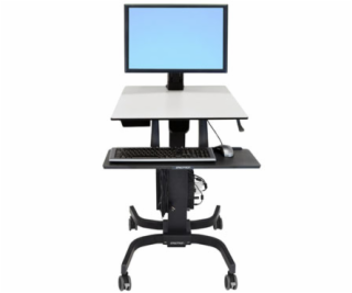 ERGOTRON WorkFit-C, Single LD Sit-Stand Workstation, nast...