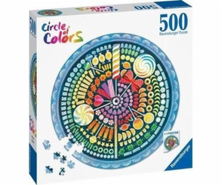  Puzzle Circle of Colors Candy