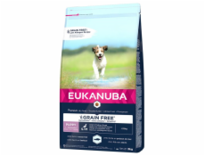 EUKANUBA Grain Free Puppy Small/Medium Breed Ocean Fish - dry dog food - 3 kg