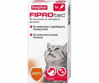 BEAPHAR kapky proti parazitům pro kočky - 1 x 50 mg