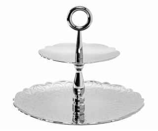 Alessi Dressed Two-Dish Cake Stand MW52/2