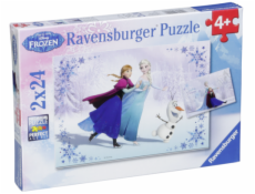 Ravensburger sestry navzdy 2 X 24 dielne puzzle