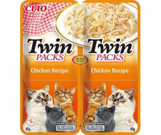 INABA Twin Packs Chicken - pamlsek pro kočky - 2 x 40g