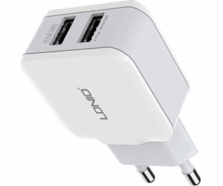 LDNIO nabíjačka 2x USB-A 2,4 A (A2202 EU)