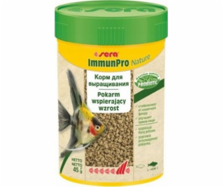 Sera ImmunPro Nature 100 ml - pomalu se potápivé krmivo p...