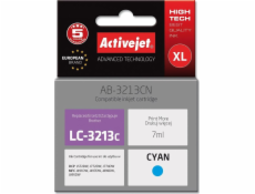 Activejet AB-3213CN printer ink for Brother  Brother LC3213C replacement; Supreme; 7 ml; cyan