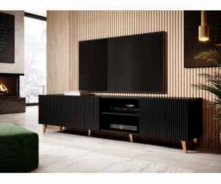 Cama RTV cabinet PAFOS 200x42x52 Black matt