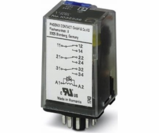 Průmyslové relé 3P 10A AGNI 24V DC pro ECOR-3, REL-OR-BL/...