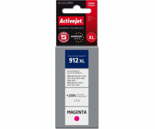 Activejet AH-912MRX ink for HP printers  Replacement HP 9...