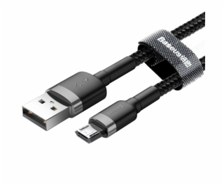 Baseus Cafule 2.4A 1m Micro USB cable (grey/black)