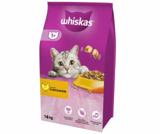 Whiskas 325628 suché krmivo pro kočky Adult Chicken 14 kg