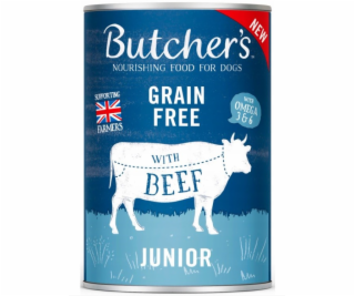 BUTCHER S Original Junior Beef Jelly - wet dog food - 400g