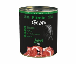 FITMIN for Life Lamb Pate - Wet dog food - 800 g