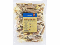 PETMEX dog chew Rabbit ear with fur 500g