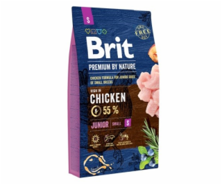 BRIT Premium by Nature S Junior Chicken - suché krmivo pr...