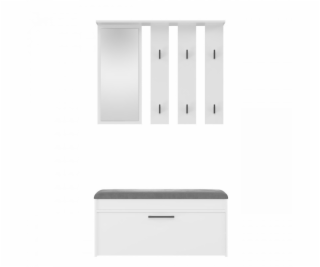 PARMA closet 100x35x180 cm  white