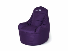 Sako Boss fialová taška pouffe XXL 140 x 90 cm