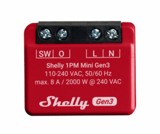  Shelly Plus 1PM Mini Gen3, relé