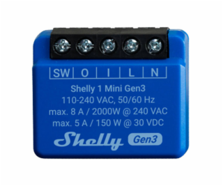  Shelly Plus 1 Mini Gen3, relé