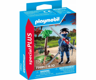 PLAYMOBIL 71481 specialPLUS Ninja s vybavením, stavebnice